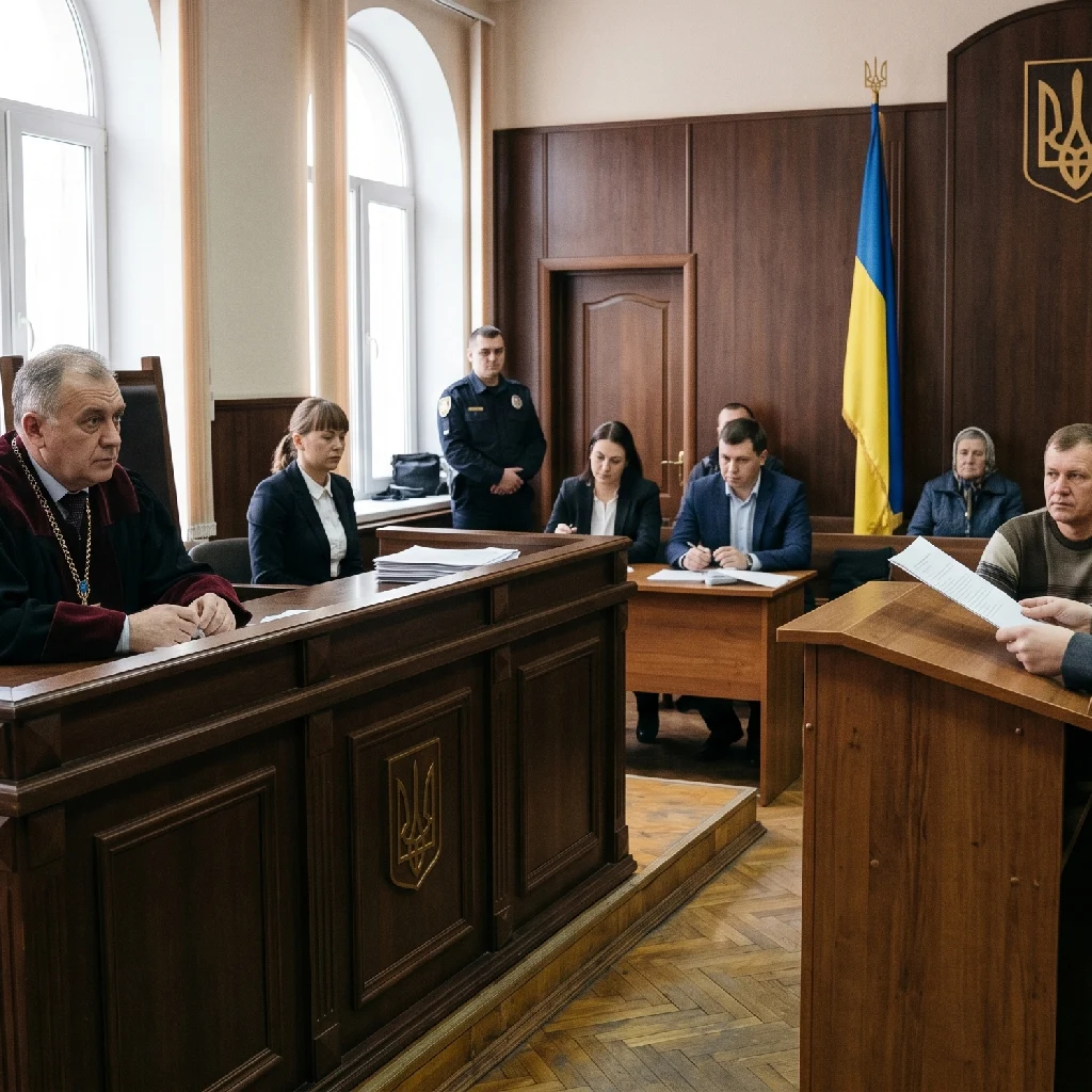 Суддя слухає адвоката